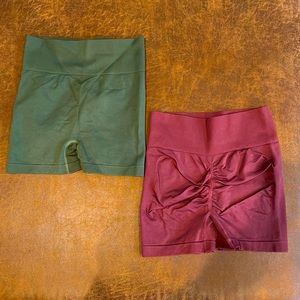 Scrunch butt workout shorts